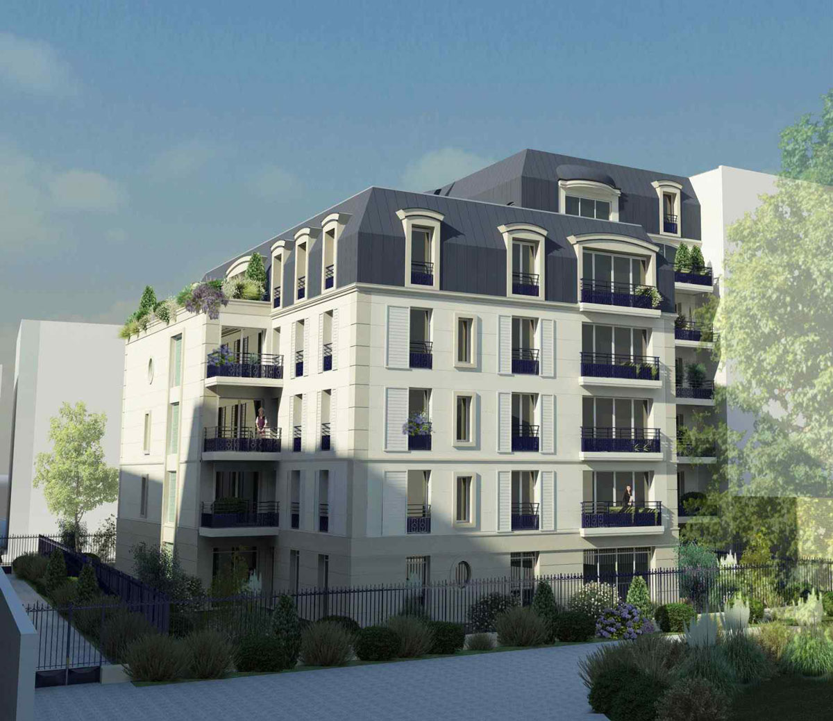 St mande – rue jeanne d’arc - groupe franc architectures